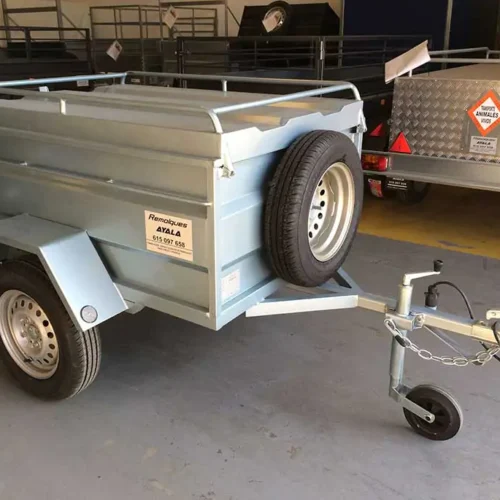 Remolque para perros 1 puerta