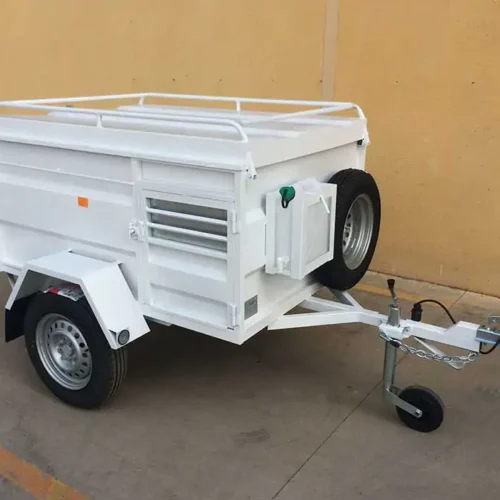 Remolque para perros 3 puertas – Serie especial