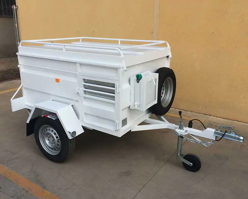 Remolque para perros 3 puertas – Serie especial