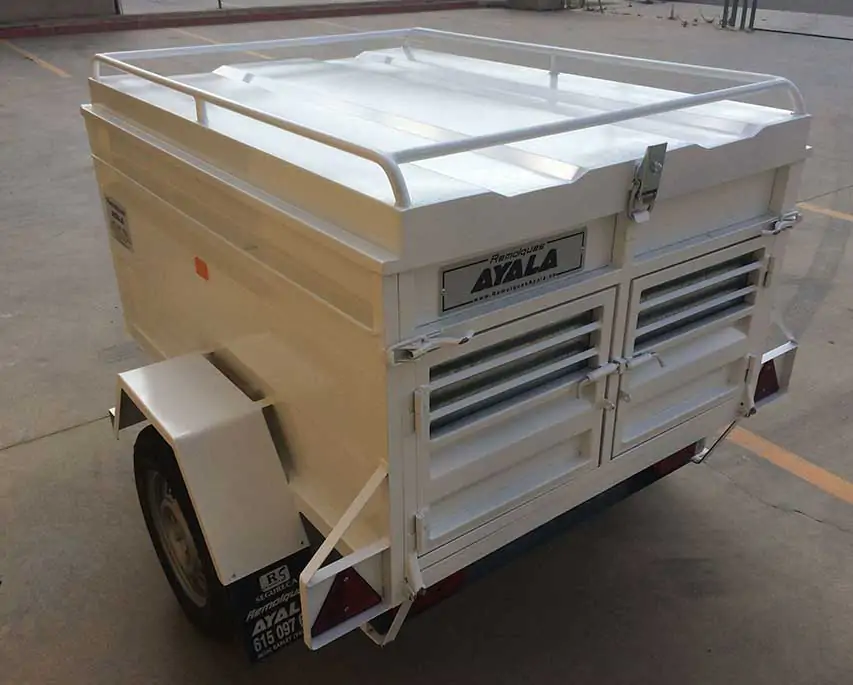 Remolque para perros 3 puertas – Serie especial - Imagen de 3