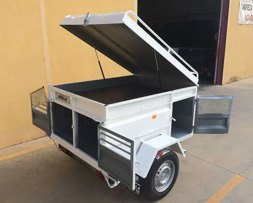 Remolque para perros 3 puertas – Serie especial - Imagen de 5