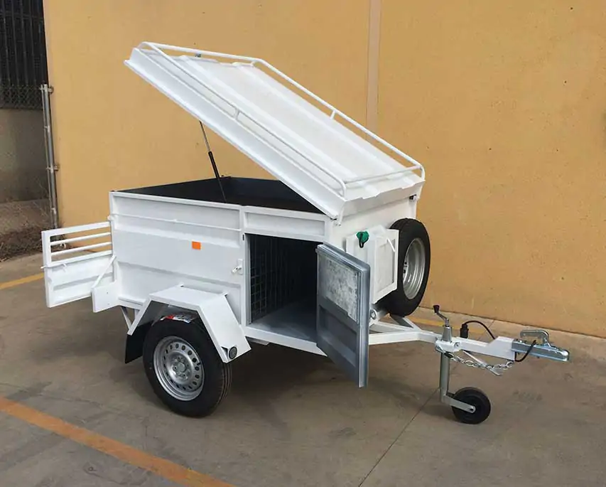 Remolque para perros 3 puertas – Serie especial - Imagen de 2