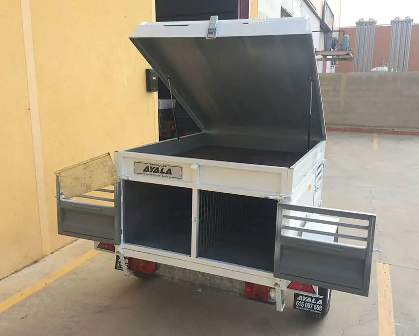 Remolque para perros 3 puertas – Serie especial - Imagen de 6