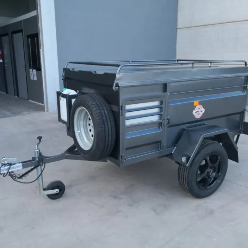 Remolque para perros 4 puertas – Serie especial