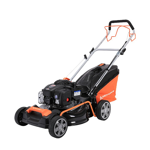 Cortacésped rotativo autopropulsado Yard Force GM B46CK de 46 cm con motor Briggs & Stratton 450E de 125 cc