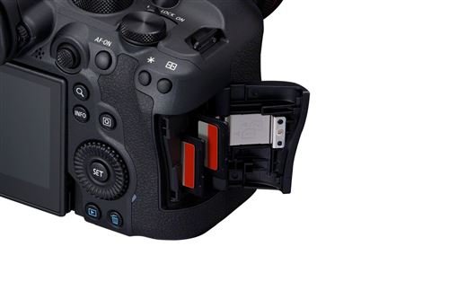 Cámara sin espejo Canon EOS R6 Mark II en negro puro - Imagen de 8