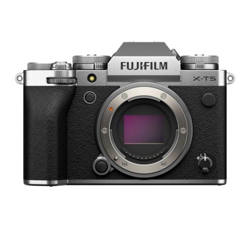 Cámara sin espejo Fujifilm X-T5 (solo cuerpo, color plata)