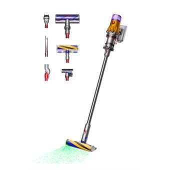 Aspiradora escoba Dyson V12 Detect Slim Absolute de 545 W, color gris - Imagen de 10