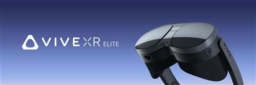Auriculares de realidad virtual HTC Vive XR Elite independientes, color negro - Imagen de 11