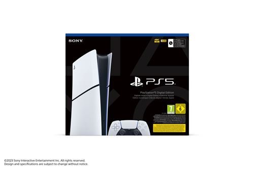 Consola Sony PS5 Slim Edición Estándar Blanca y Negra - Imagen de 5