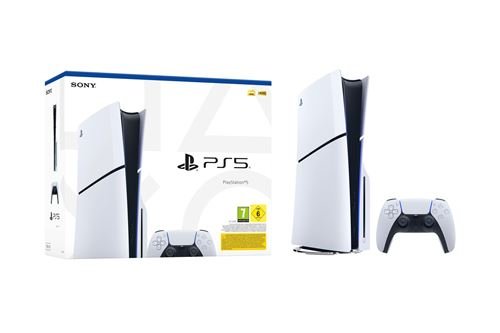 Consola Sony PS5 Slim Edición Estándar Blanca y Negra - Imagen de 6