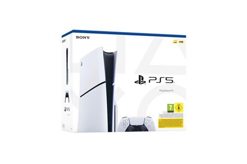Consola Sony PS5 Slim Edición Estándar Blanca y Negra - Imagen de 7