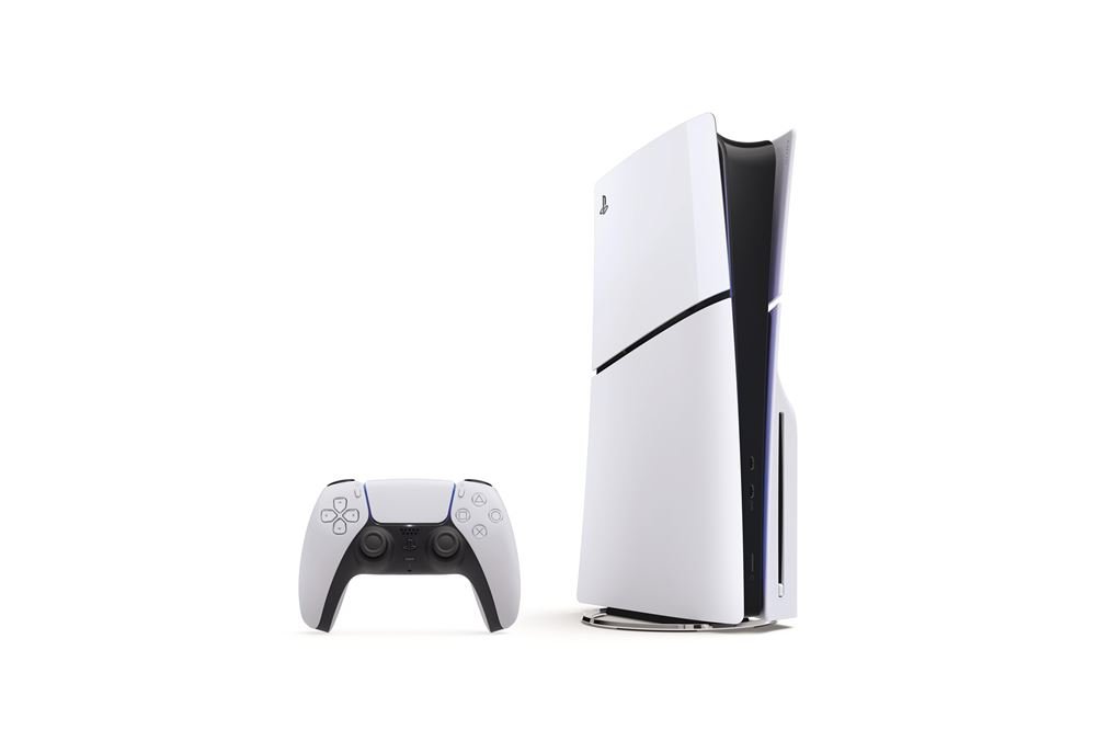 Consola Sony PS5 Slim Edición Estándar Blanca y Negra